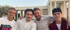El gesto de David Beckham con su hijo Brooklyn en medio de la disputa familiar