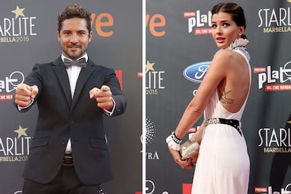 David Bisbal y la China Suárez coincidieron en la entrega de los Premios Platino; pero no se cruzaron