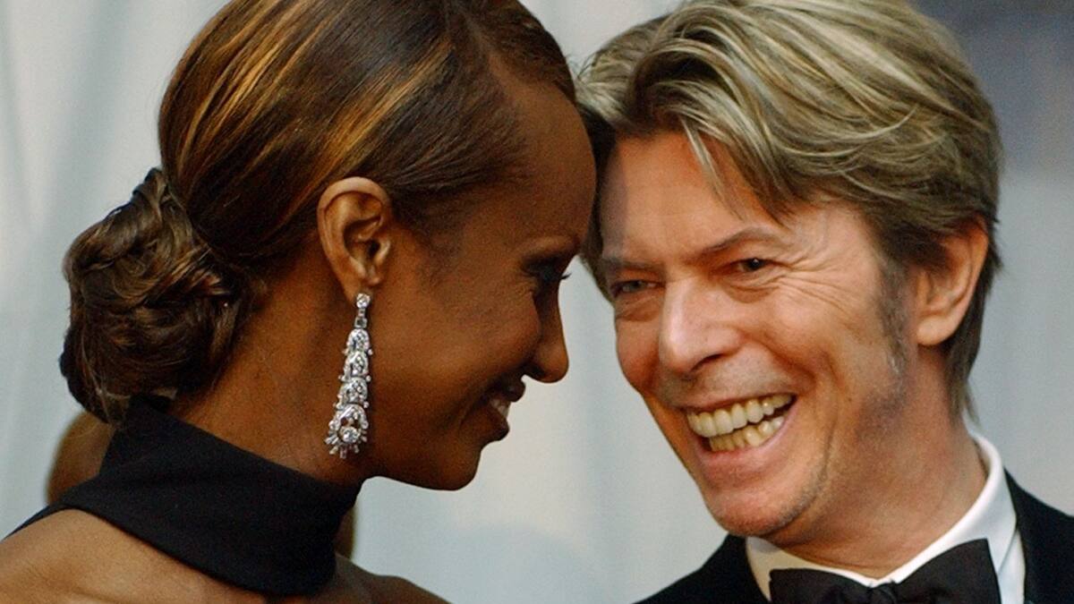 David Bowie e Iman: un amor a primera vista que duró más de 20 años - LA NACION