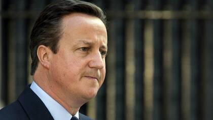 David Cameron al comunicar su decisión de dejar el cargo en octubre