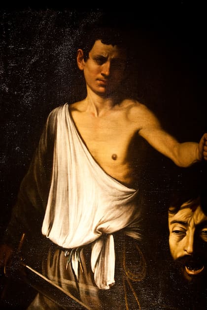 David con la cabeza de Goliat (1600), de Caravaggio