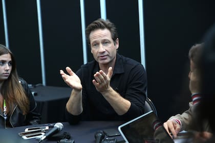 David Duchovny en la última edición de la NY Comic Con. Foto: FOX