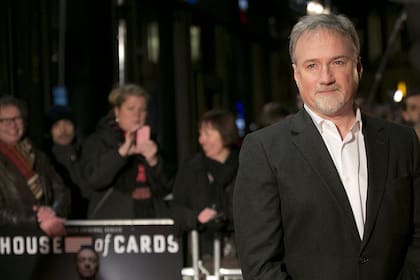 David Fincher, en la presentación de la serie House of Cards en Londres, en 2013