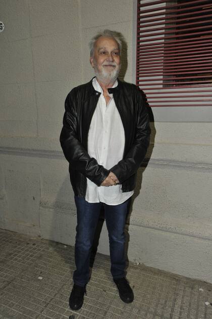 David Lebón, gran amigo de Charly y con quien compartió el grupo Serú Girán, disfrutó del festejo