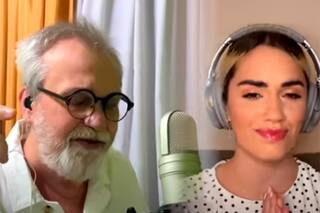 El dúo menos pensado: David Lebón y Lali cantaron un clásico de Serú Girán