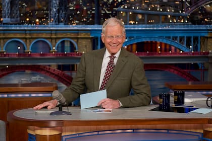 David Letterman estuvo 33 años en Late Night with Letterman