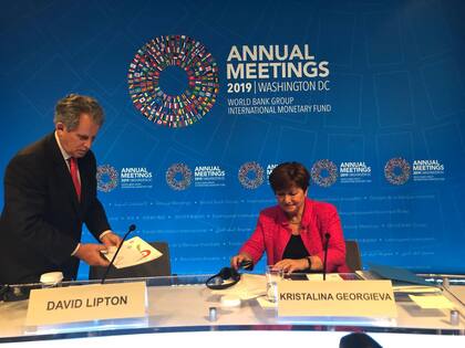 Según se explicó Georgieva planea cambios en el "equipo de liderazgo"