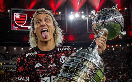 David Luiz fue parte del plantel de Flamengo que ganó la Copa Libertadores en 2022