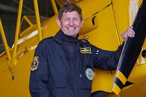 David Morgan, el as de la aviación británica que se acercó a los pilotos argentinos