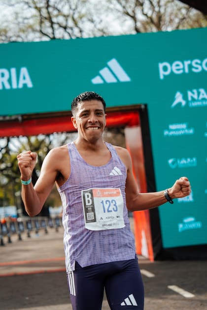 David Rodriguez obtuvo el segundo puesto del podio nacional masculino.