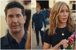 Aniston y Schwimmer, reunidos en un divertido anuncio que se verá en el Super Bowl