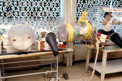 David Vetter vivió los primeros tres años de su vida en el Texas Children's Hospital de Houston, y luego lo trasladaron a su propio hogar familiar, en Conroe