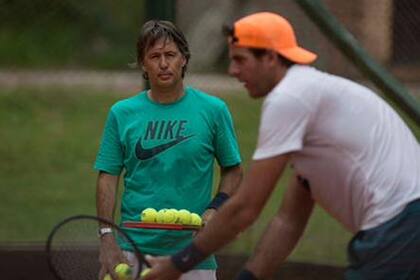 Davin dejó de ser el entrenador de Del Potro tras siete años