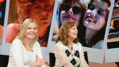 Davis y Sarandon, en Good Morning America en abril