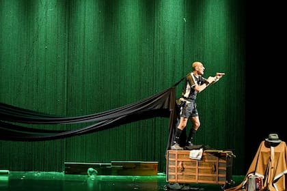Dayub en El equilibrista, todo un clásico de la cartelera teatral