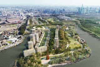 En el baldío más grande de la ciudad, abandonado y repleto de bichos, planean un parque y torres de 145 metros