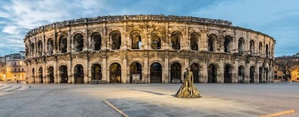 De 133 metros de largo y 101 de ancho, la Arena de Nimes es un patrimonio histórico de Francia
Foto: KRZYSZTOF GOLIK/JANKE