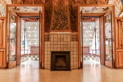 El interior de la Casa Vicens
