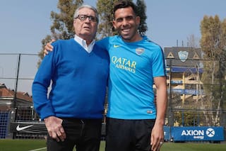 Rojitas. "Me siento querido, en el podio de Boca estoy con Riquelme y..."