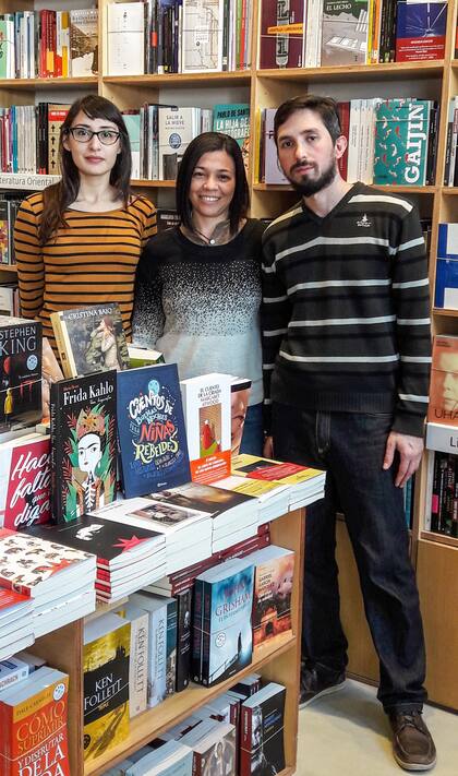 De izq. a der.: Zaratea, Barona y Toledo Chiqui