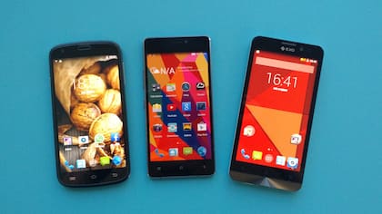 De izquieda a derecha, el CX9501, el Hyundai Ultra Air y el EXO Spanky