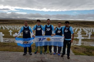 Luis Ecudero, el veterano que tiende puentes en Malvinas