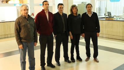 De izquierda a derecha: Testa, Salinas, Ralinqueo, Ticero, Farina