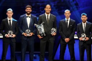 Champions League: los premiados de la edición 2018/19 en la gala de la UEFA