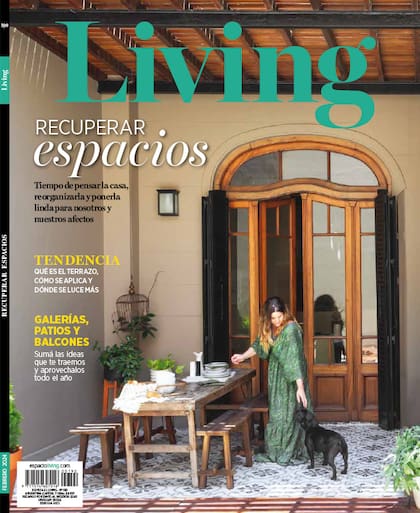 De la foto original a la tapa de febrero 2024.