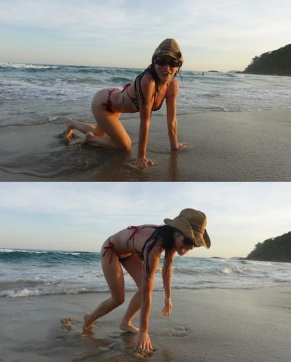 De la pose sexy al traspié, en un segundo