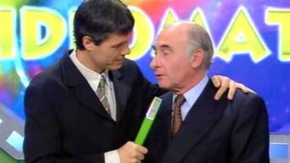 De la Rúa fue al ciclo de Tinelli en diciembre de 2000