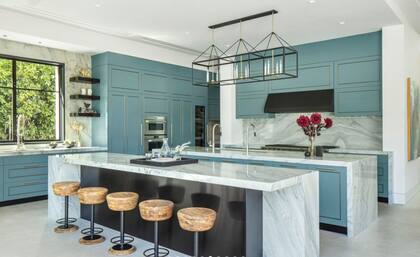 De las primeras cosas que fueron remodeladas, fue la cocina (Foto: Dirt.com)