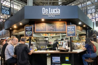 De Lucía, dentro del Mercado de San Telmo