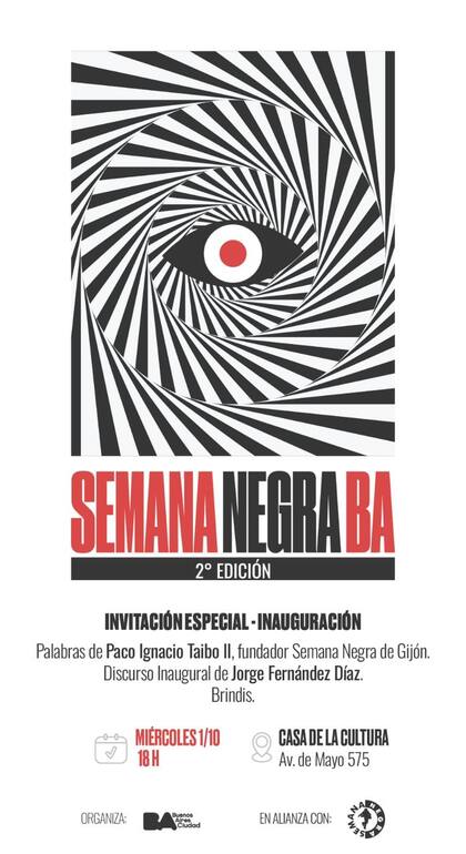 De miércoles a sábado, Buenos Aires se tiñe de negro