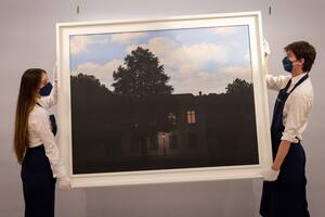 Pagan 80 millones de dólares por el cuadro surrealista de Magritte que inspiró “El exorcista”