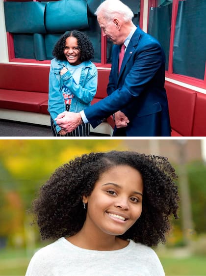 De Obama a Biden, Copeny fue recibida por las máximas autoridades de su país