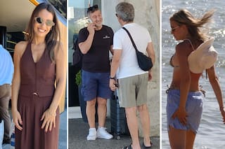 De una llamativa visita de Pampita al encuentro de Darín y Julio Bocca en Punta del Este
