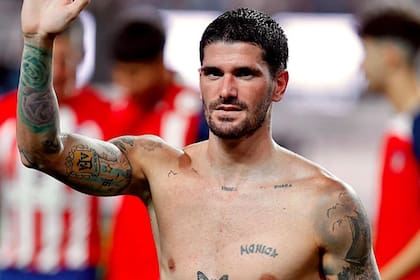 De Paul tiene tatuajes de todo tipo