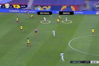 Messi, la bandera con gotas de sangre; De Paul, el solidario con alma de 10