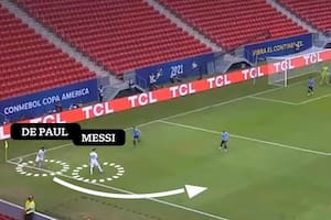 La historia detrás de la estrategia de Messi y De Paul que hizo ganar a la selección