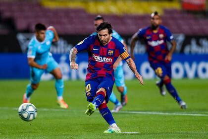 De penal convirtió el segundo gol en el triunfo 2-0 de Barcelona sobre Getafe