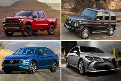 De producción. Algunos de las pocas primicias en el NAIAS 2018 fueron la pickup Chevrolet Silverado, el eterno todoterreno Mercedes-Benz Clase G, el Volkswagen Jetta/Vento y el enorme sedán Toyota Avalon