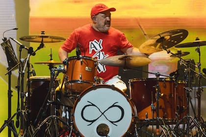 Daniel Buira, el histórico baterista de Los Piojos