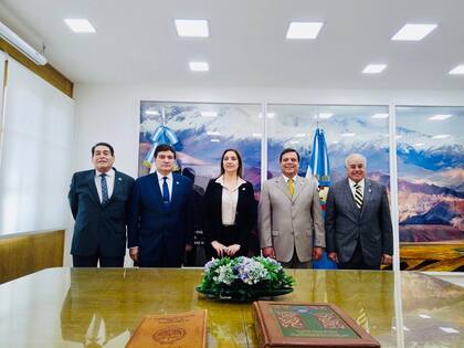 De Sanctis, Olivares Yapur, García Nieto, Victoria y Lima, de la Corte de Justicia de San Juan