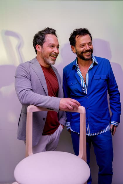 De su primo, el artista y diseñador textil Martín Churba, dice: “Es un valiente, además de súper creativo”