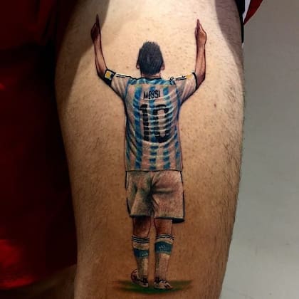 De todo tipo, los tatuajes del Mundial ya palpitan en los fanáticos