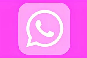 Cómo hacer que la app de WhatsApp sea de color rosa