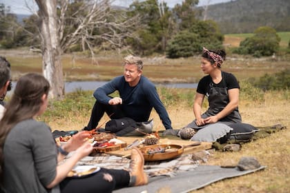 De visita en la isla de Tasmania