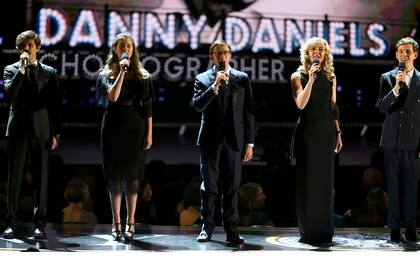 Dear Evan Hansen, la gran ganadora del año pasado, presente en la ceremonia a la hora de recordar a los artistas que murieron en esta temporada