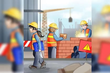 Deberás encontrar tres errores en la imagen.